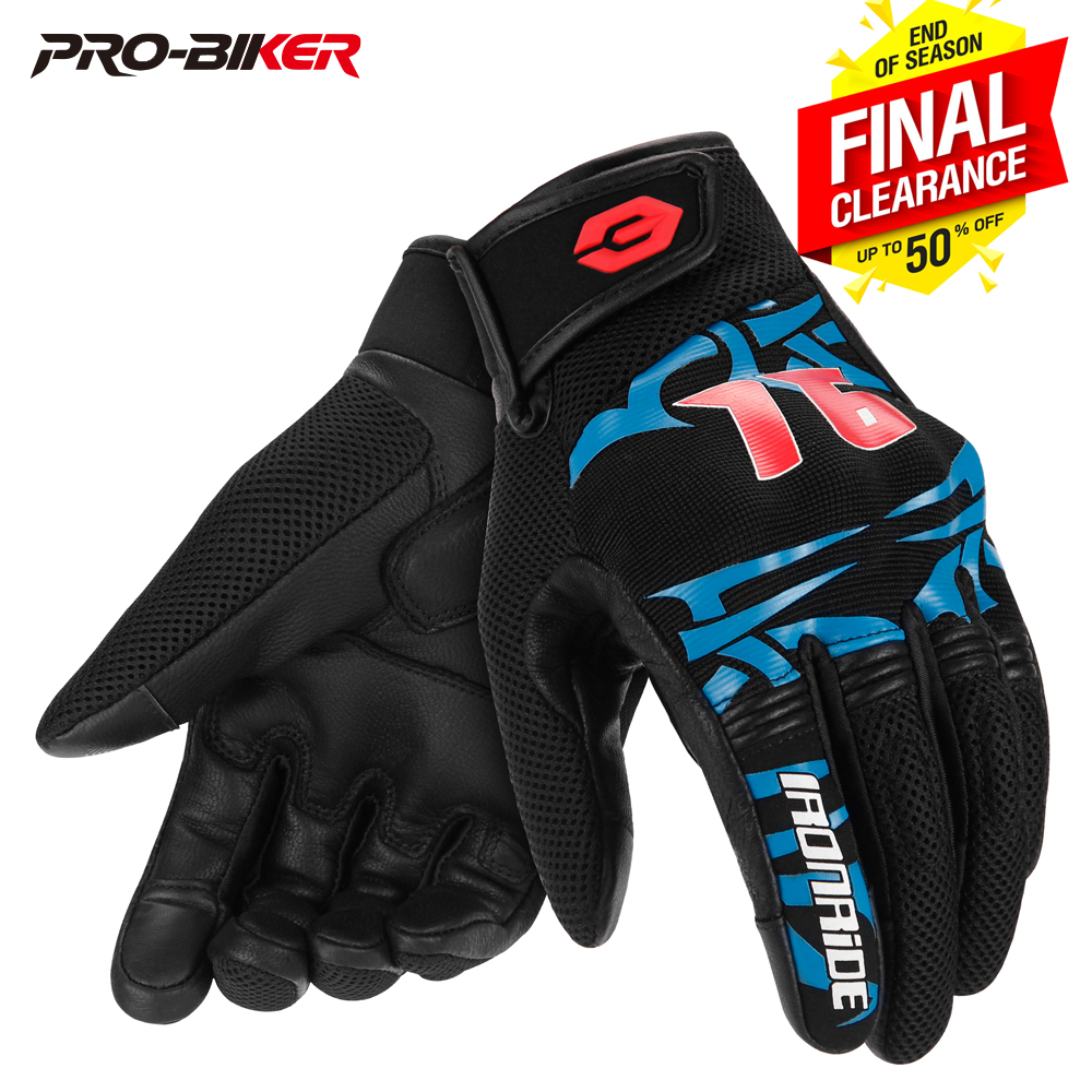 Men'S Fashion Gloves - CLEARANCE Hakiki Deri Motosiklet Binme Eldivenleri