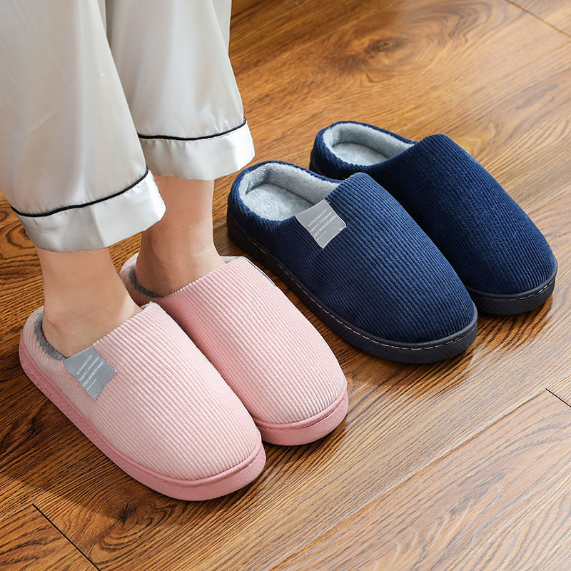 Mens Fashion Zapatos - Kışlık Sıcak Erkek Kürklü Terlik Ev