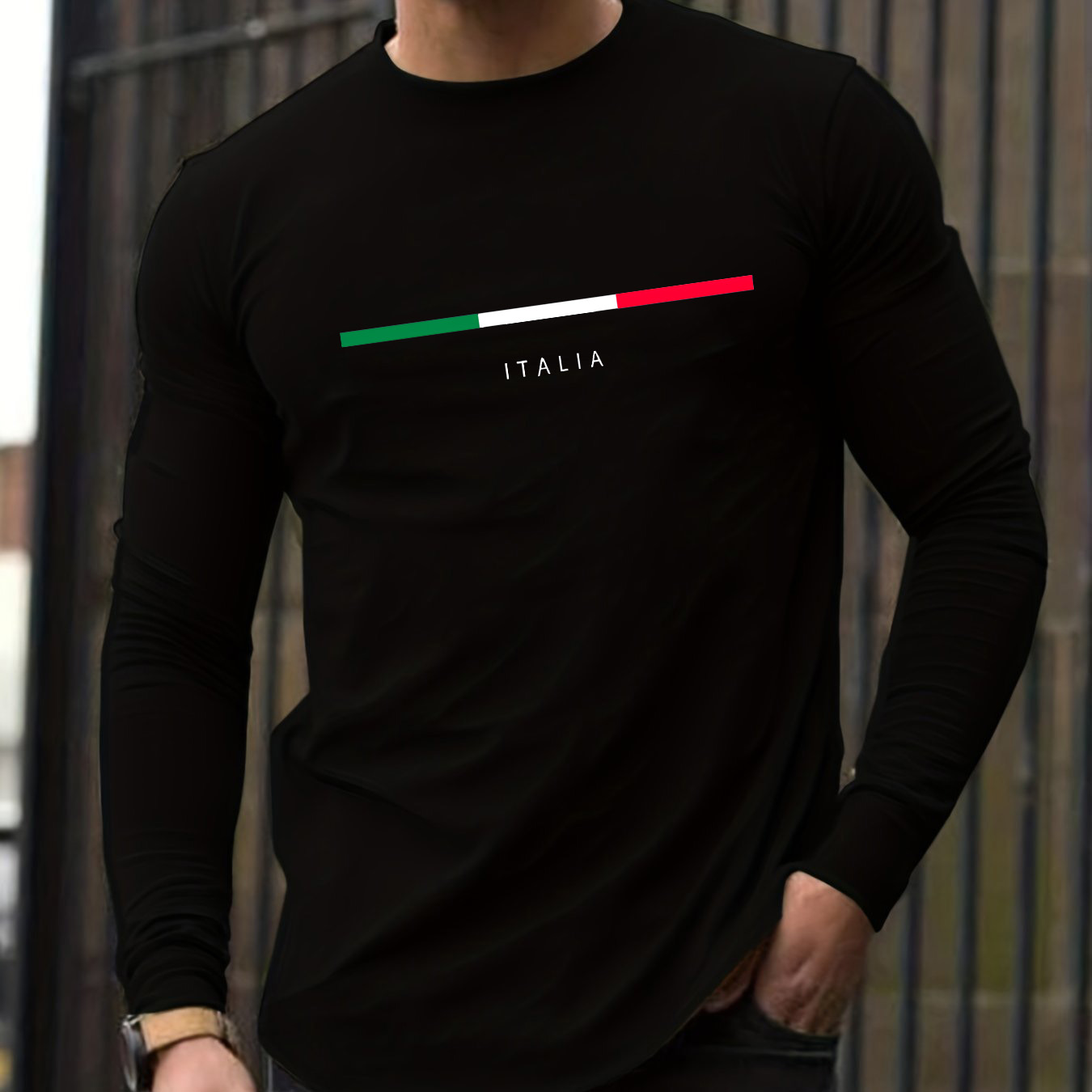 Men'S Fashion Trends - %100 saf pamuklu erkek uzun kollu