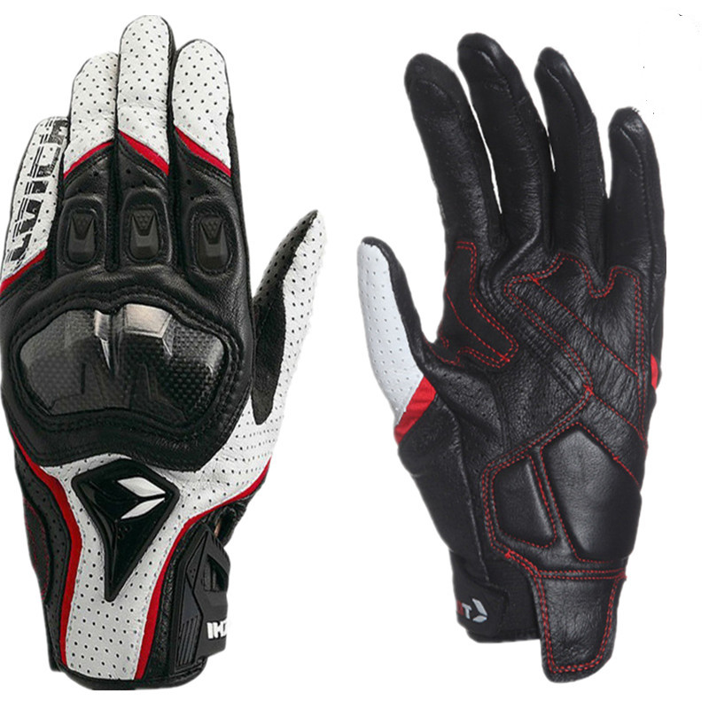 Men'S Fashion Gloves - Motosiklet eldivenleri Hakiki Deri erkek Motokros