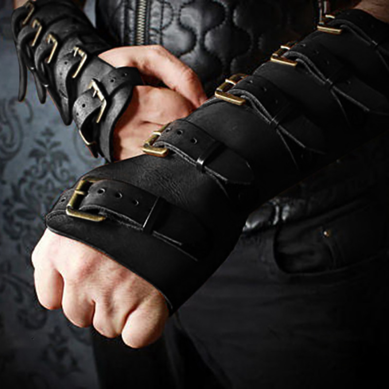 Men'S Fashion Gloves - Ortaçağ Viking Bileklik Dayağı Vambrace Kol