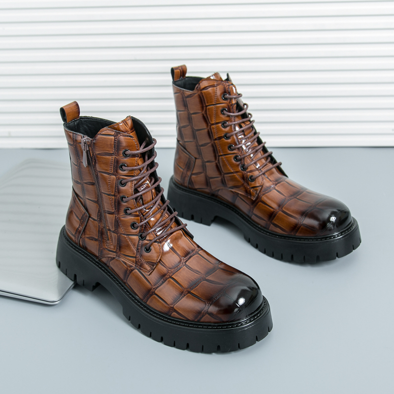 Mens Fashion Zapatos - Yaz Erkek Moda Chelsea Botları Siyah