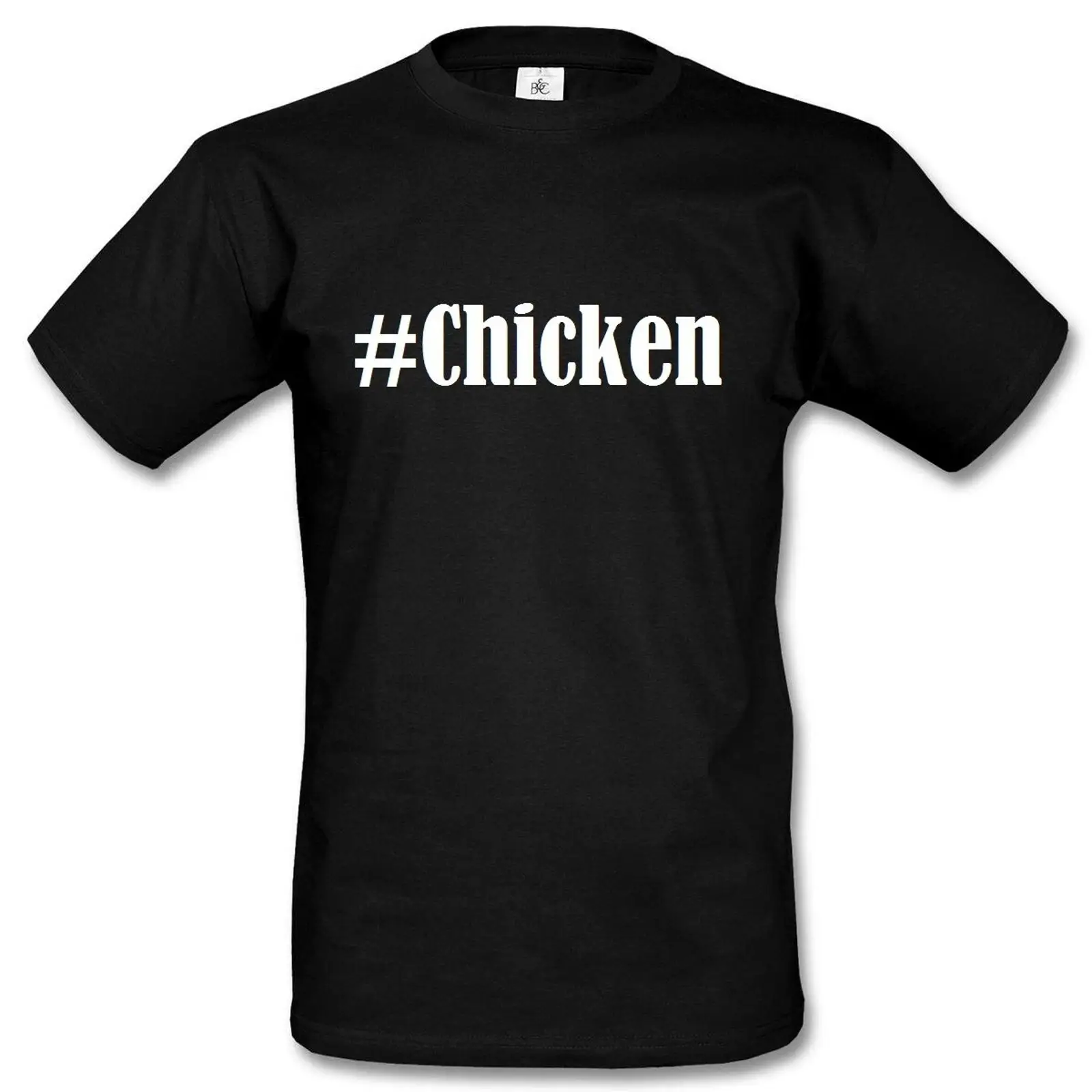 Mens Fashion Hashtags - T Shirt Chicken Hashtag Raute für