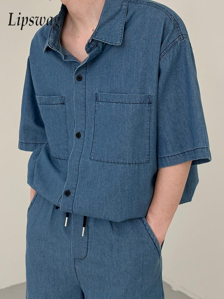 Jeans Shirt Fashion For Men - Sokak Modası Vintage Erkek Kot İki