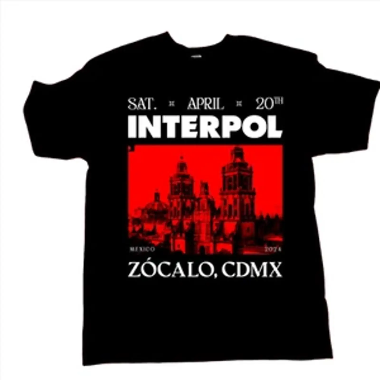 Men'S Fashion Zocalo - Interpol Meksika Zocalo Cdmx Nisan 20