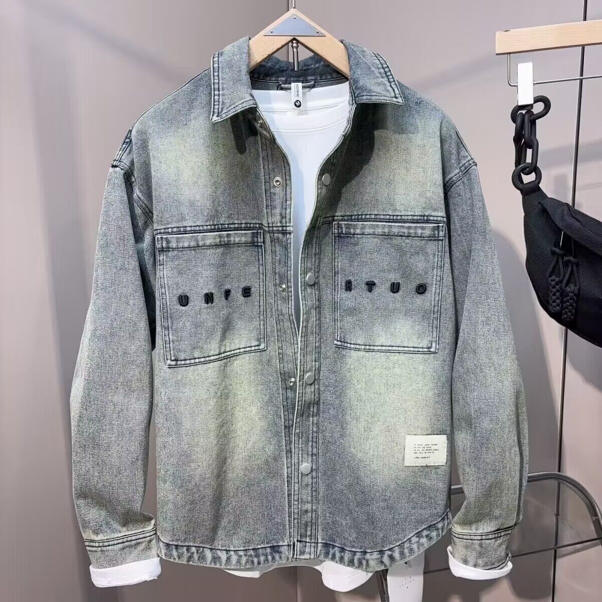 Jeans Shirt Fashion For Men - Vintage Temiz fit Bahar Sonbahar Kovboy