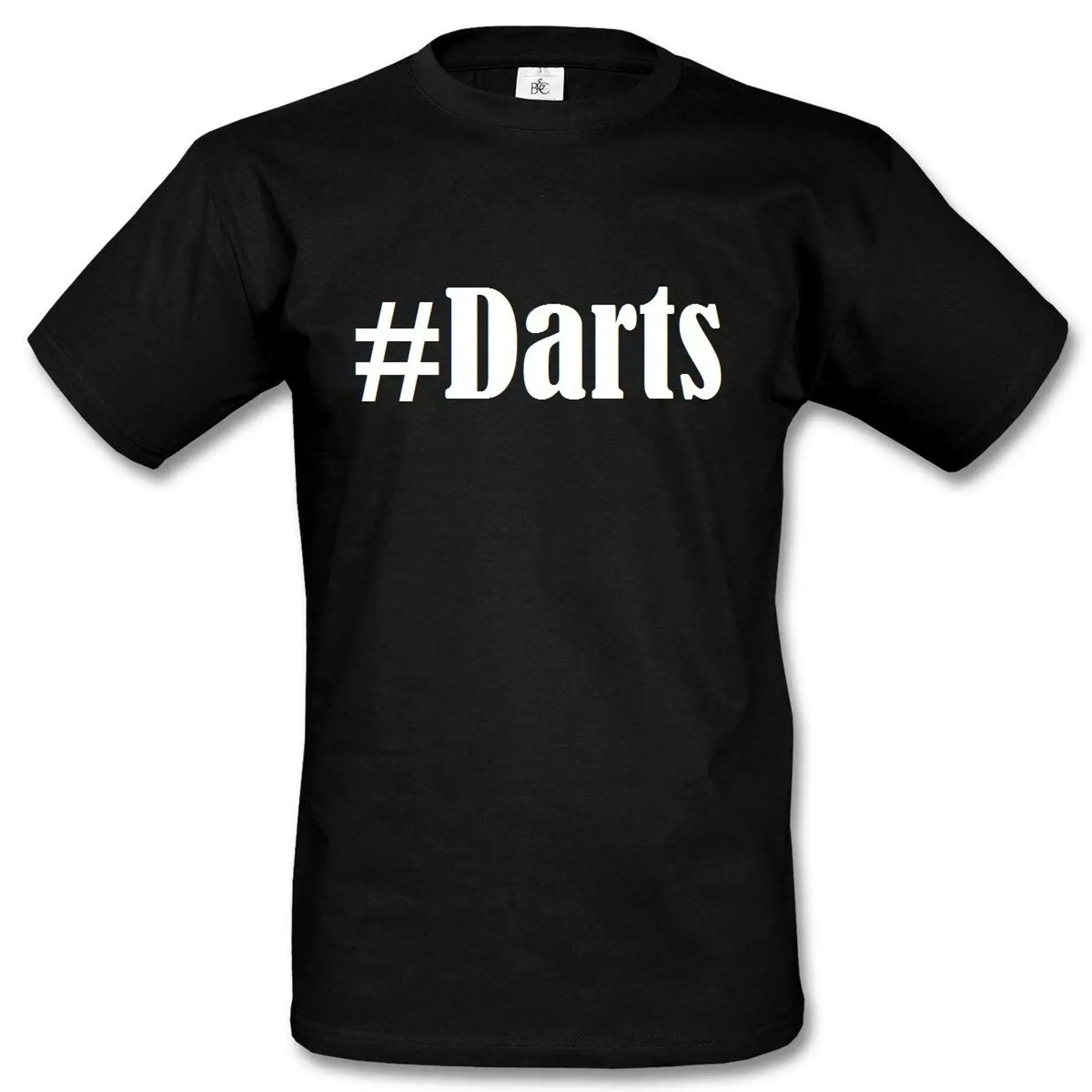 Mens Fashion Hashtags - Tişört Dart Hashtag Baskılı Kadın Erkek