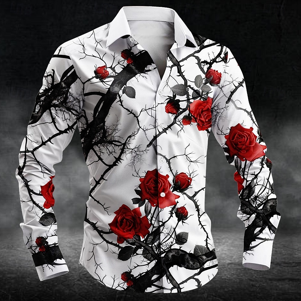 Men'S Fashion Trends - Moda erik çiçeği desen 3d Baskı