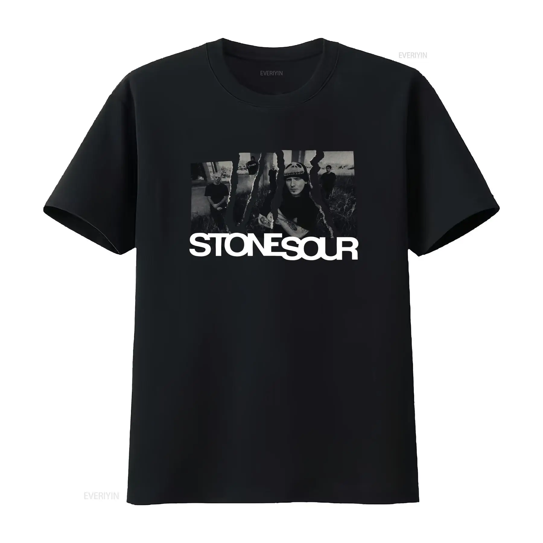 Mens Fashion In The 2000S - Vintage 2000'ler Stone Sour Band Tişörtü
