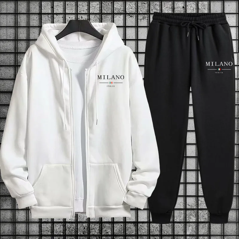 2026 İlkbahar Erkek Eşofman Ta - Men'S Fashion Zipper Hoodie incelemesi ve fiyatı