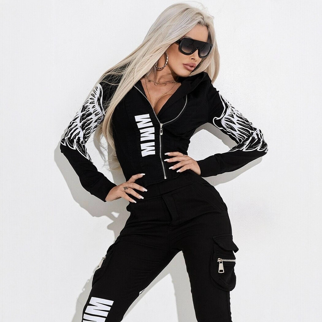 Kadınlar İçin Moda Eşofman Tak - Men'S Fashion Zipper Hoodie incelemesi ve fiyatı
