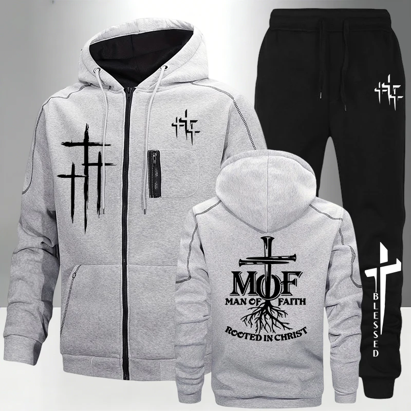 Man of Faith Fermuarlı Kapüşon - Men'S Fashion Zipper Hoodie incelemesi ve fiyatı