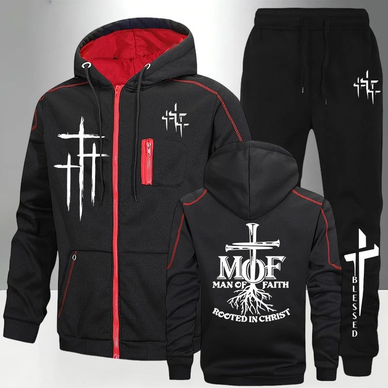 Man of Faith Fermuarlı Kapüşon - Men'S Fashion Zipper Hoodie incelemesi ve fiyatı