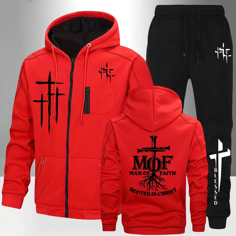 Man of Faith Fermuarlı Kapüşon - Men'S Fashion Zipper Hoodie incelemesi ve fiyatı