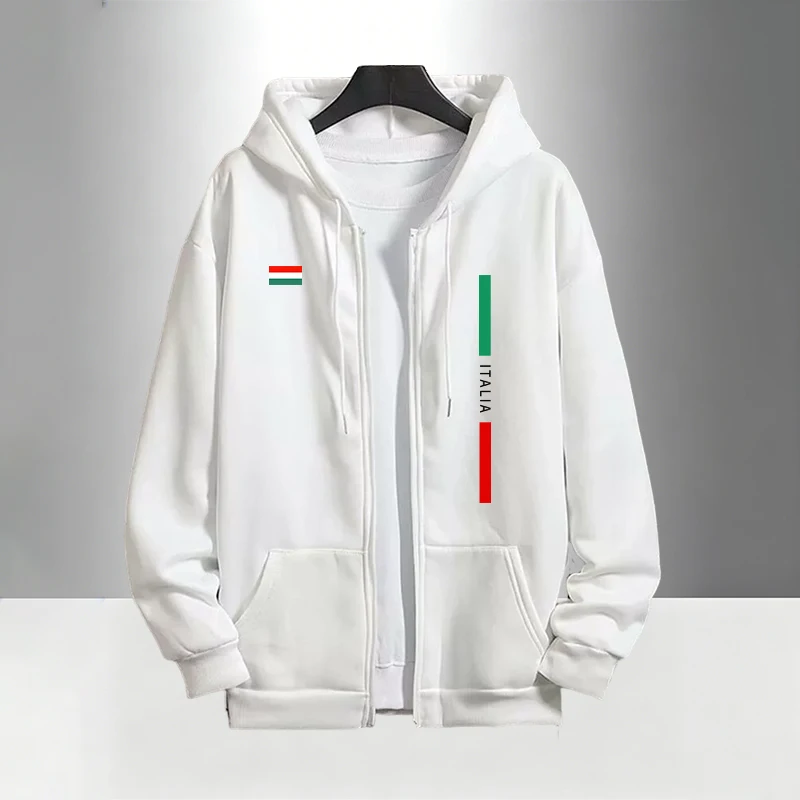 İtalya Modası Erkek Takımı Fer - Men'S Fashion Zipper Hoodie incelemesi ve fiyatı