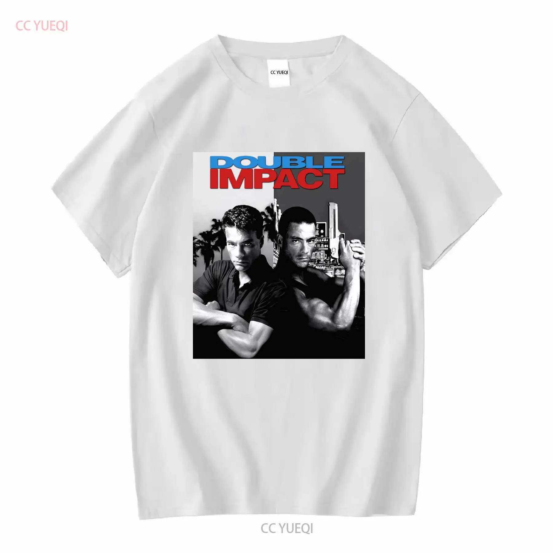 Jean Claude Van Damme T gömlek - Jeans Shirt Fashion For Men incelemesi ve fiyatı