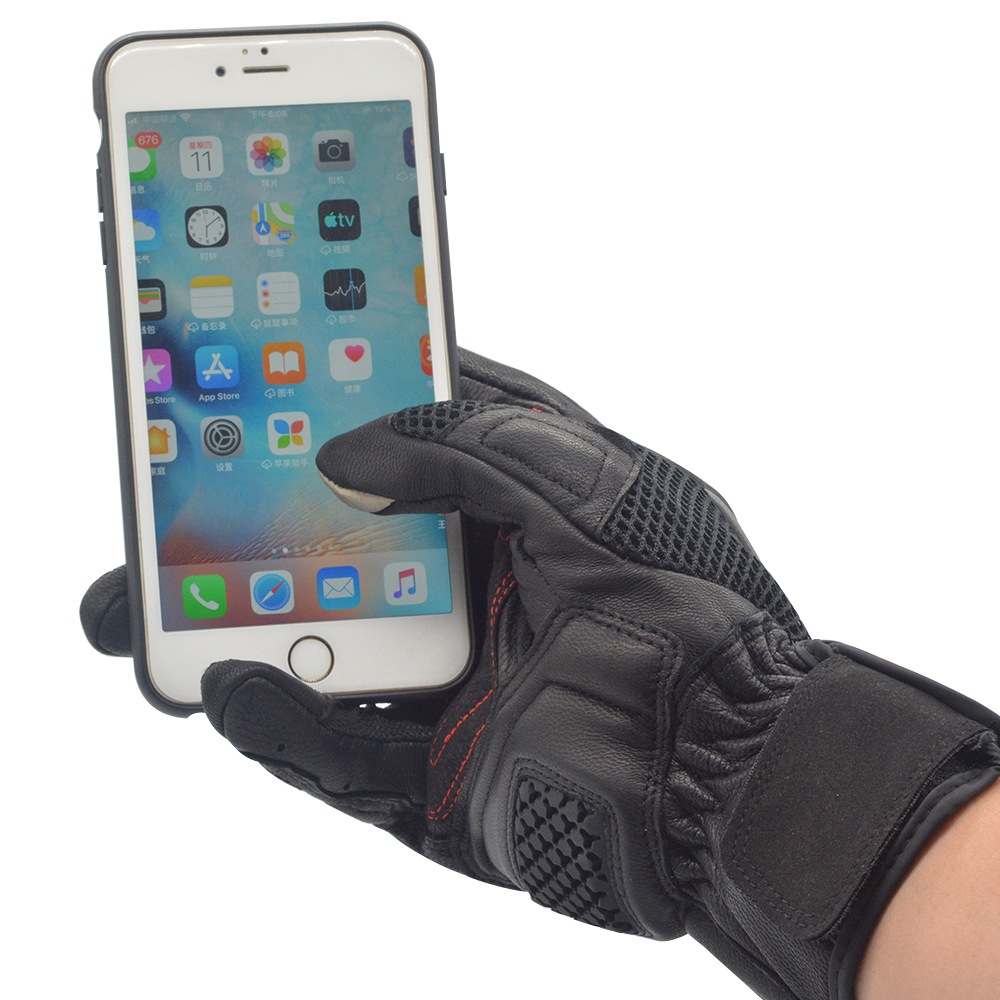 Motosiklet Deri Eldiven Siyah  - Men'S Fashion Gloves incelemesi ve fiyatı