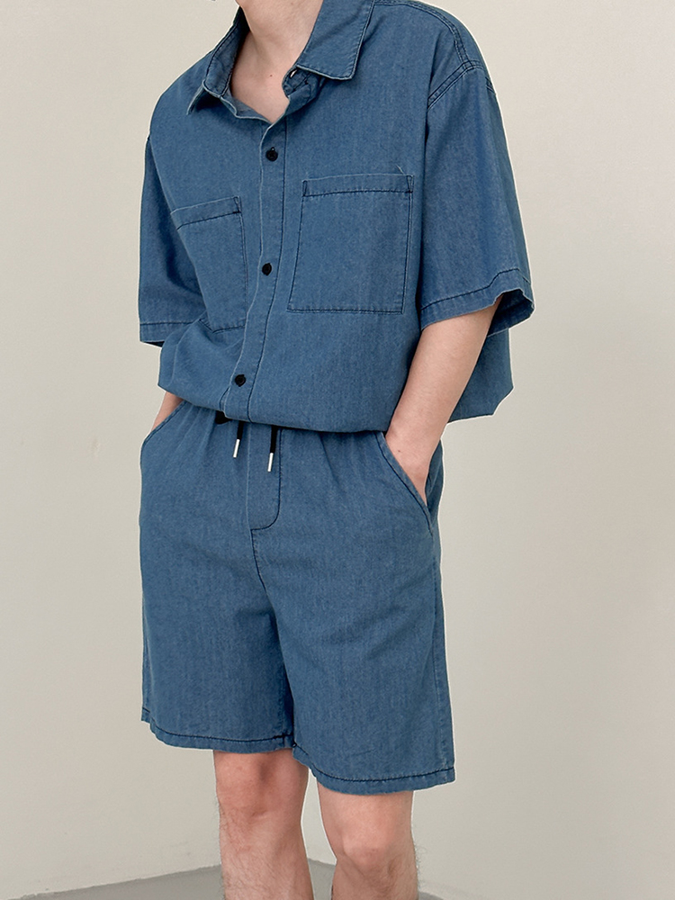 Sokak Modası Vintage Erkek Kot - Jeans Shirt Fashion For Men incelemesi ve fiyatı
