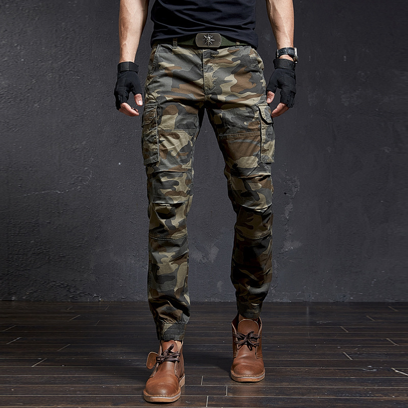 Moda Yüksek Kaliteli Ince Kamu - Mens Fashion Camo Pants incelemesi ve fiyatı