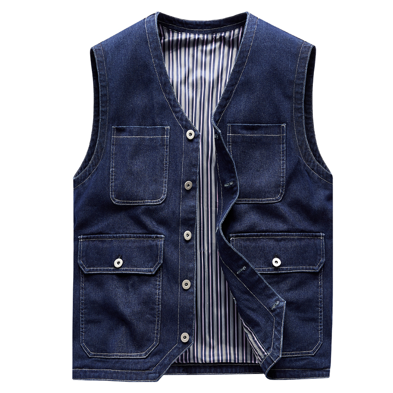 Erkekler Jean Yelek Giyim Deni - Men'S Fashion Vest With Jeans incelemesi ve fiyatı
