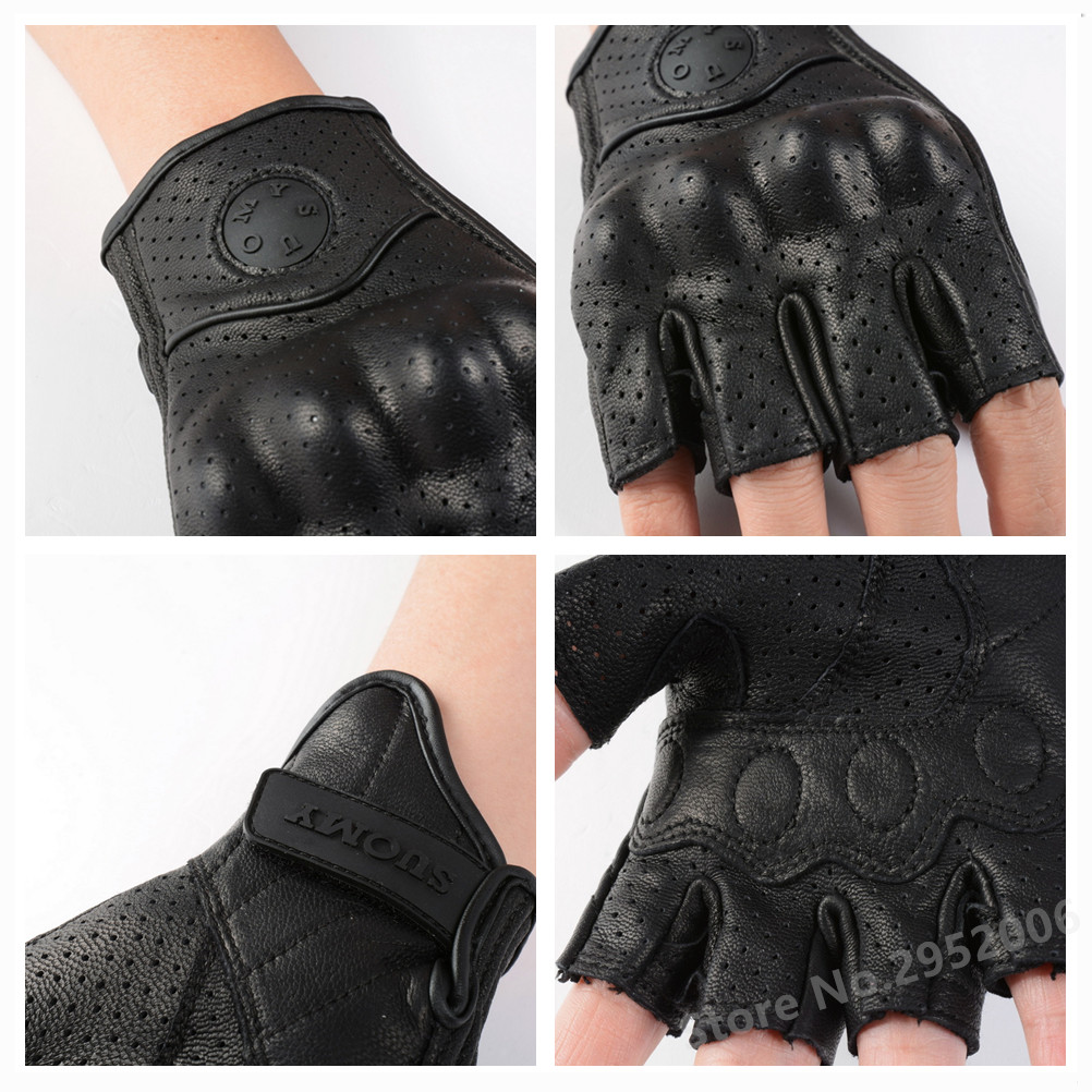 Yaz yarım parmak motosiklet el - Men'S Fashion Gloves incelemesi ve fiyatı