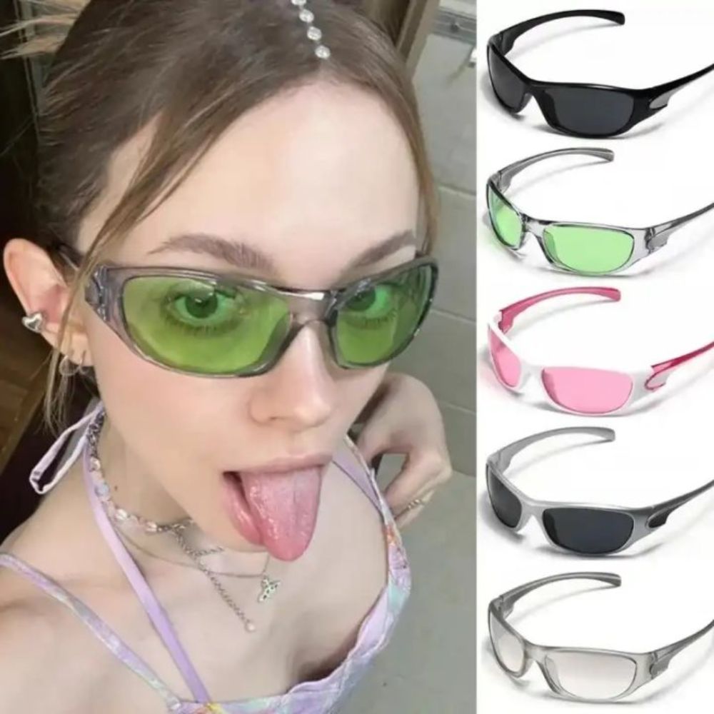 Yeni Punk Y2K Güneş Gözlüğü Ka - Mens Fashion In The 2000S incelemesi ve fiyatı