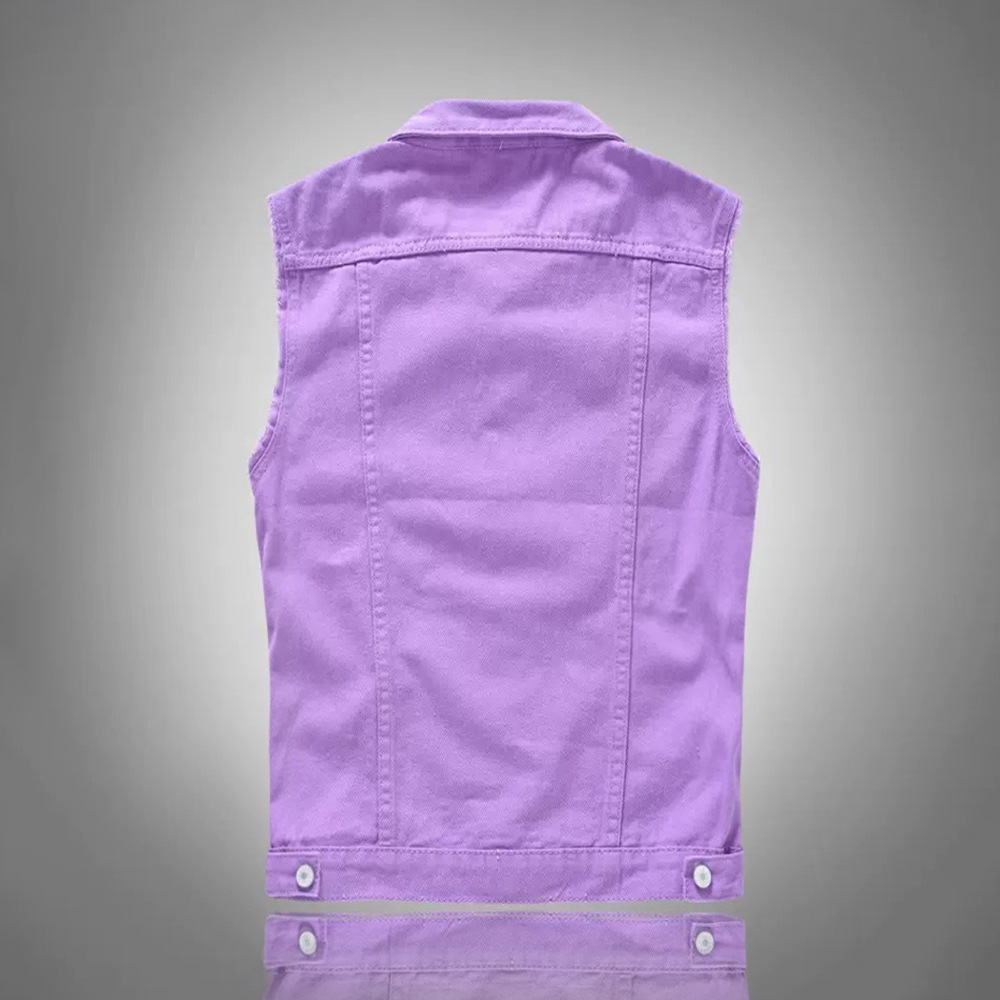 Yeni Moda Erkekler Mavi Rahat  - Men'S Fashion Vest With Jeans incelemesi ve fiyatı