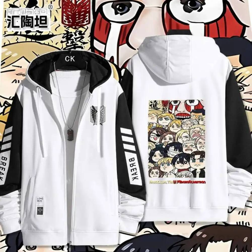Ackerman Levi Mikasa·Ackerman  - Men'S Fashion Zipper Hoodie incelemesi ve fiyatı