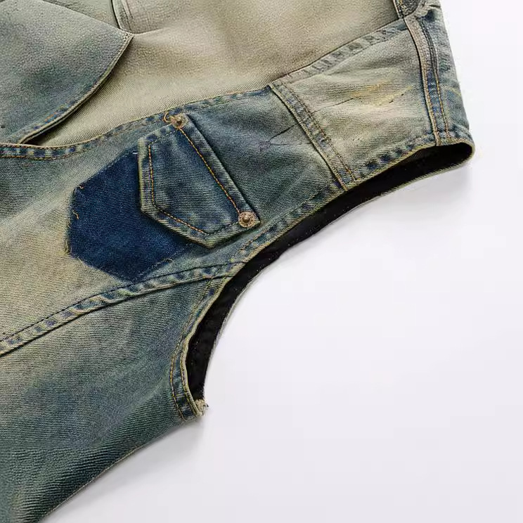 İlkbahar Sonbahar Yeni Moda er - Men'S Fashion Vest With Jeans incelemesi ve fiyatı