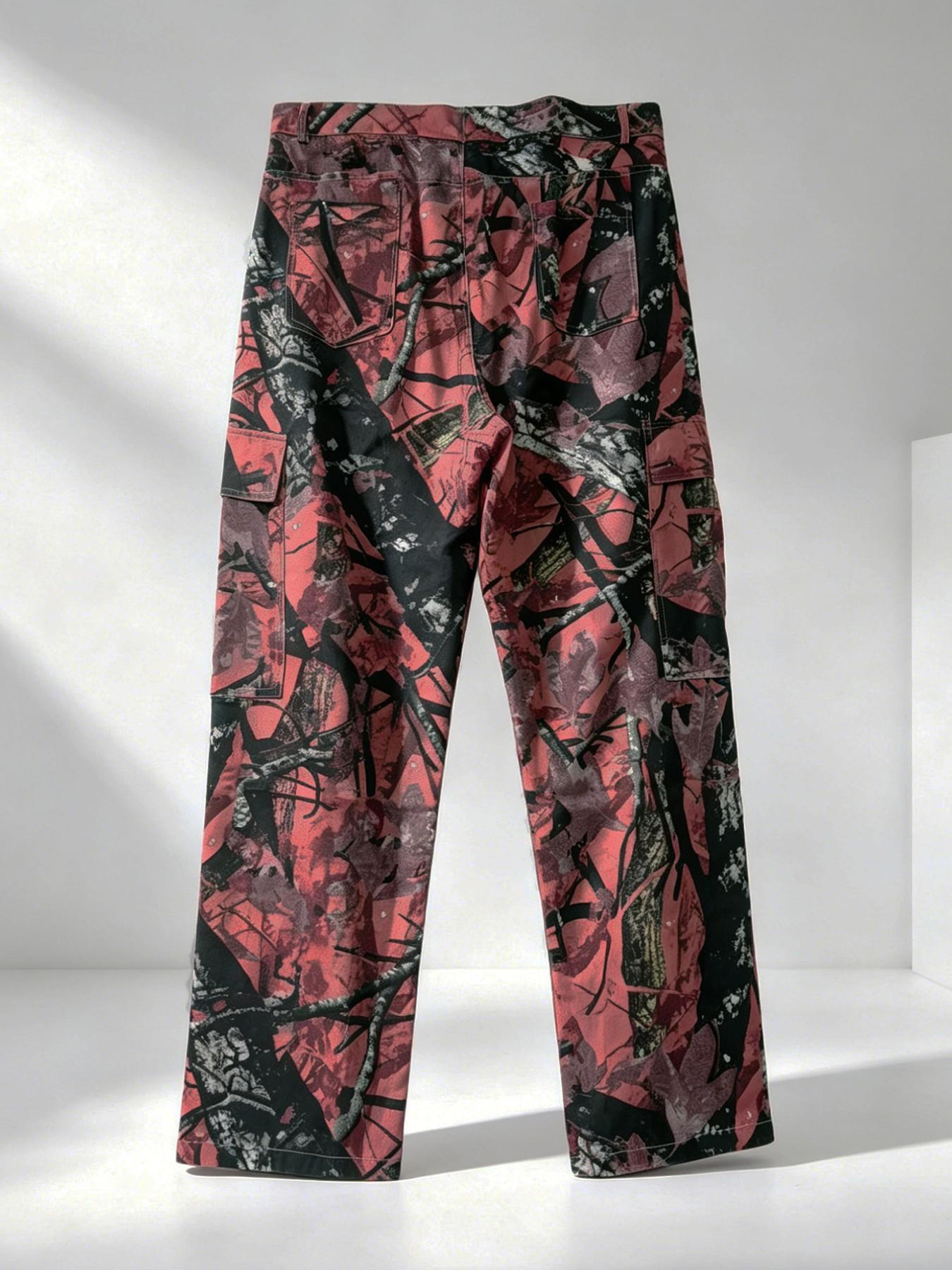 Erkek Kamuflaj Desenli Düz Paç - Mens Fashion Camo Pants incelemesi ve fiyatı
