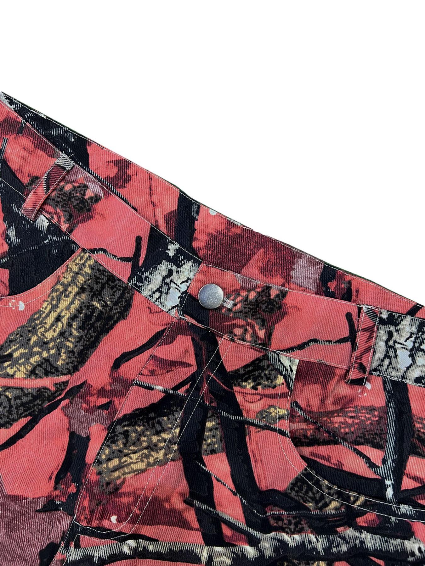 Erkek Kamuflaj Desenli Düz Paç - Mens Fashion Camo Pants incelemesi ve fiyatı