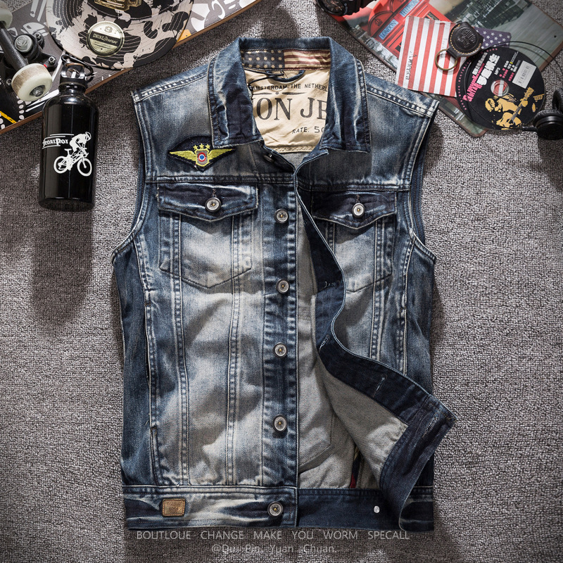 Moda Jean Yelek Motosiklet Kot - Men'S Fashion Vest With Jeans incelemesi ve fiyatı