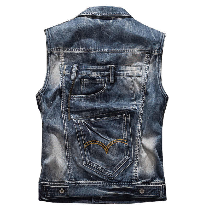 Moda Jean Yelek Motosiklet Kot - Men'S Fashion Vest With Jeans incelemesi ve fiyatı