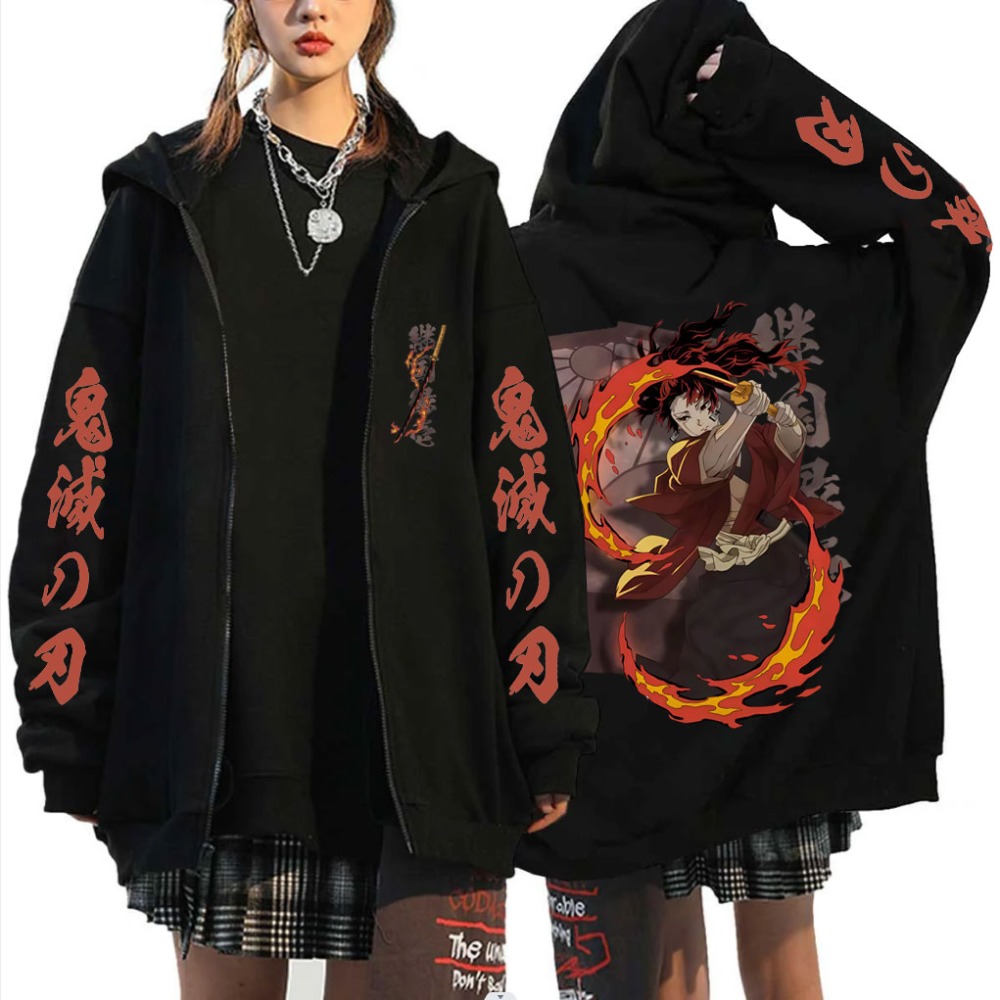 Yeni Demon Slayer Tsugikuni Yo - Men'S Fashion Zipper Hoodie incelemesi ve fiyatı