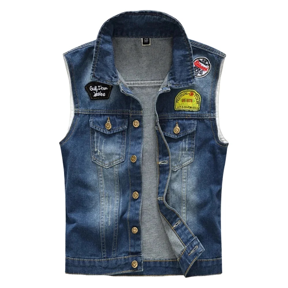 İlkbahar Yaz erkek Kot Yelekle - Men'S Fashion Vest With Jeans incelemesi ve fiyatı