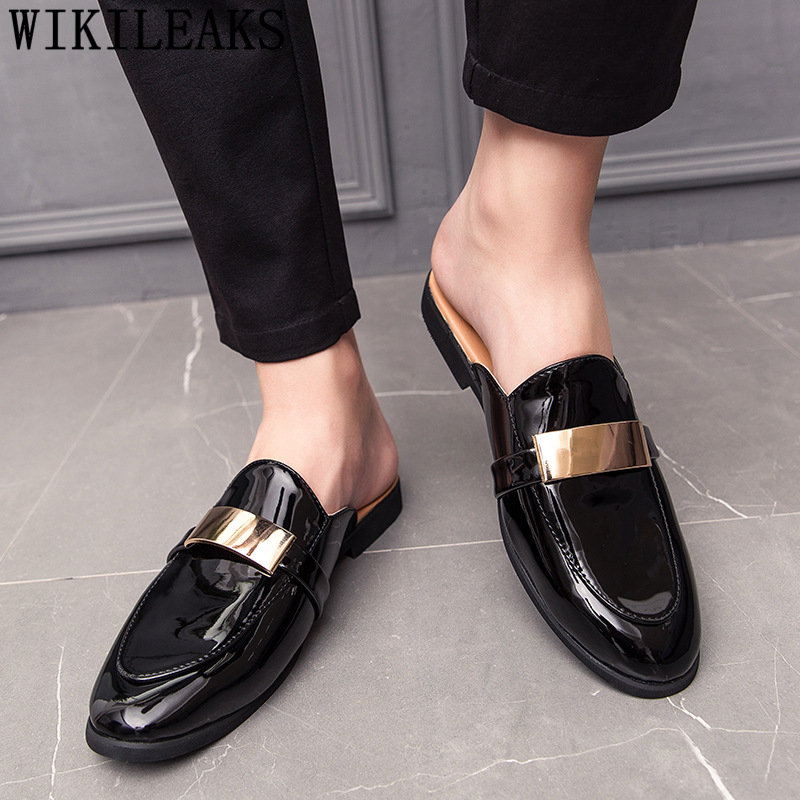 Siyah yarım ayakkabı erkekler  - Mens Fashion Zapatos incelemesi ve fiyatı