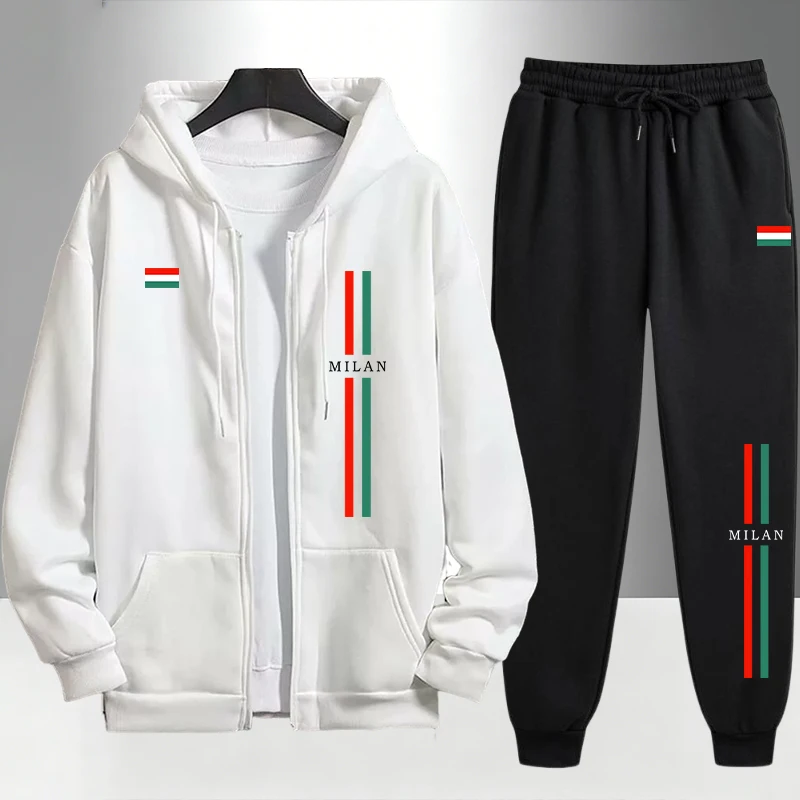 2026 İtalya Baskılı Erkek Takı - Men'S Fashion Zipper Hoodie incelemesi ve fiyatı