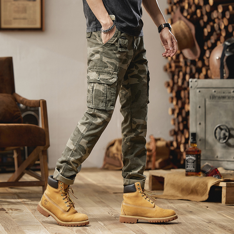 2025 Dört Mevsim Erkek Moda Tr - Mens Fashion Camo Pants incelemesi ve fiyatı