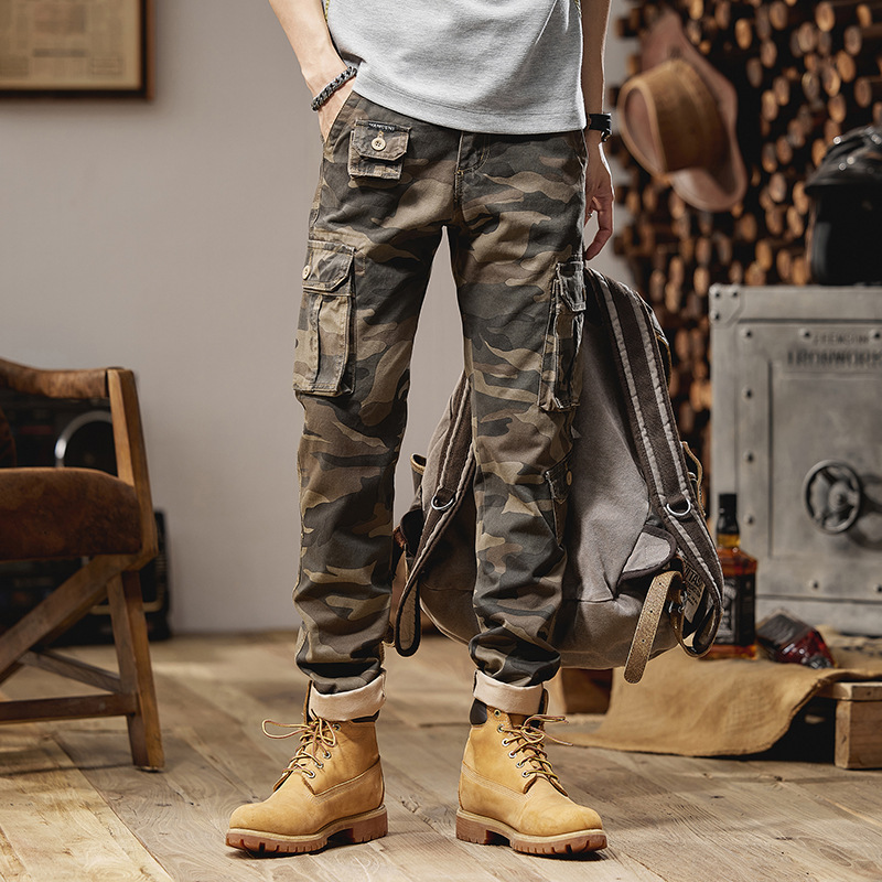 2025 Dört Mevsim Erkek Moda Tr - Mens Fashion Camo Pants incelemesi ve fiyatı