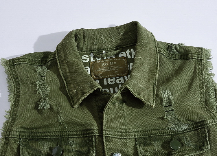 Yeni Moda Erkekler Yeşil Rahat - Men'S Fashion Vest With Jeans incelemesi ve fiyatı