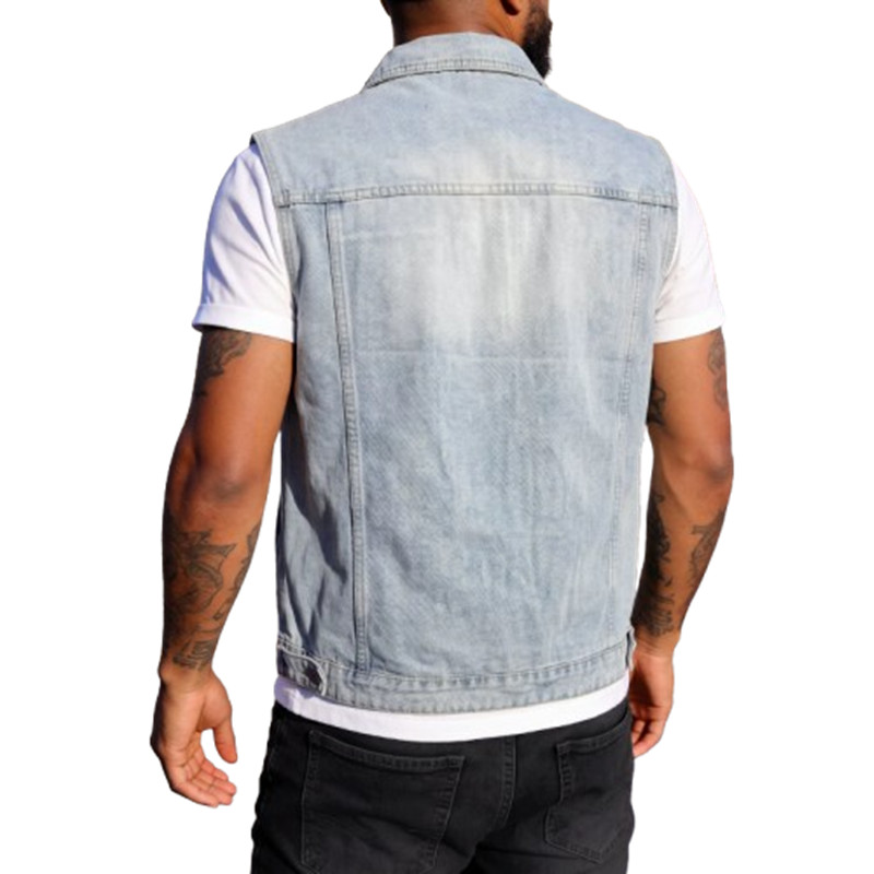 İlkbahar Yaz erkek kot yelekle - Men'S Fashion Vest With Jeans incelemesi ve fiyatı